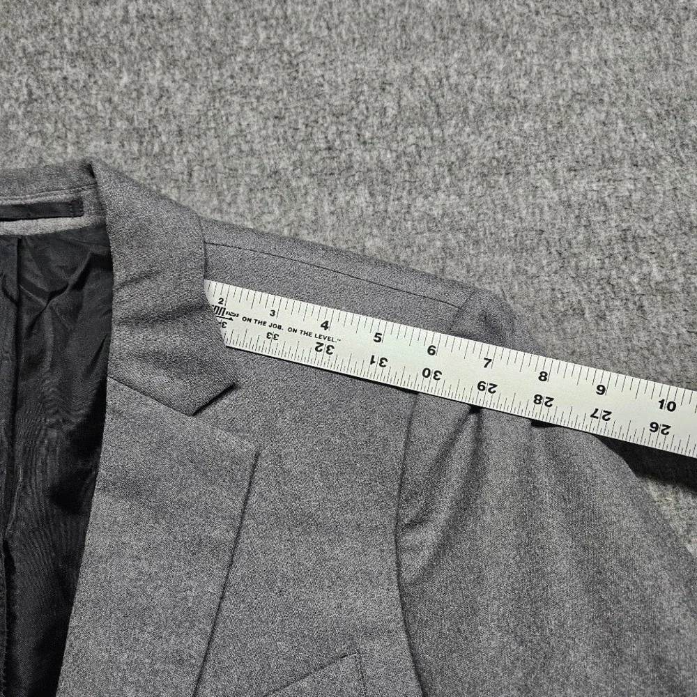 Theory Blazer Mens 40R Grey Malcolm Akron Sport Coat F0671120